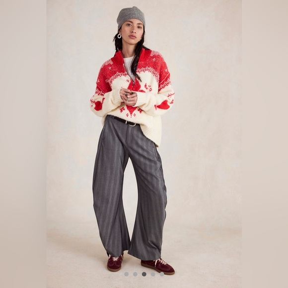 NWT FREE PEOPLE MYTHICAL KNIT SWEATER - Picture 3 of 6